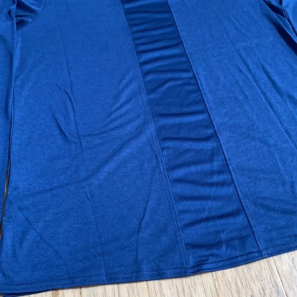 Jordan Team 23 Alpha L/S Hooded Top Navy - Picture 8 of 10